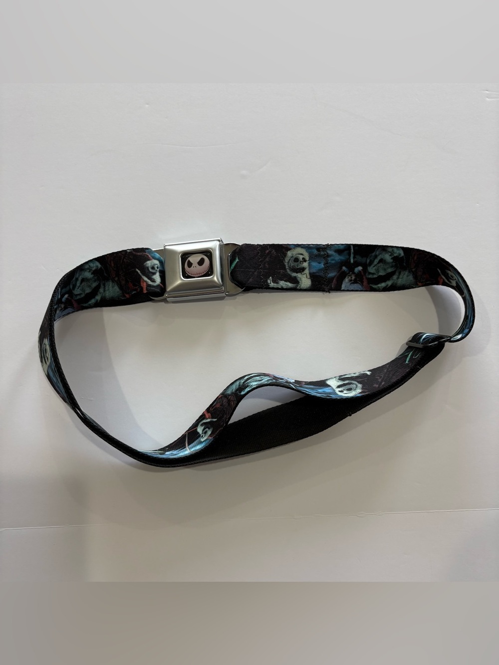 Disney Nightmare Before Christmas Jack Skellington Buckle-Down Seatbelt Belt - Picture 4 of 8